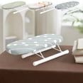 thumbnail image 1 of Yhmxh Tabletop Ironing Board, Portable Mini Ironing Board for Sewing, Foldable Space-Saving Mini Ironing Board Home Travel Sleeve Cuffs Collars Handling Table for Sewing, Craft Room, Household, Dorm, 1 of 7