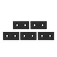 thumbnail image 2 of End Cap, Non Fading Easy To Install Aluminum Alloy End Cover Industrial 5Pcs Anodized  for 3D Printers for CNC Routers Silver,Black, 2 of 7