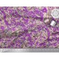 thumbnail image 2 of Soimoi Poly Georgette Fabric Marble Stone Texture Printed Craft Fabric by the Yard 52 Inch Wide, 2 of 3