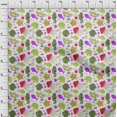 thumbnail image 4 of oneOone Polyester Spandex Magenta Fabric Beach Sewing Material Print Fabric By The Yard 56 Inch Wide, 4 of 4