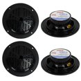 thumbnail image 1 of 4) PYLE PLMR41B 4" 200W Dual Cone Waterproof Marine Boat Stereo Speakers 2 PAIRS, 1 of 7