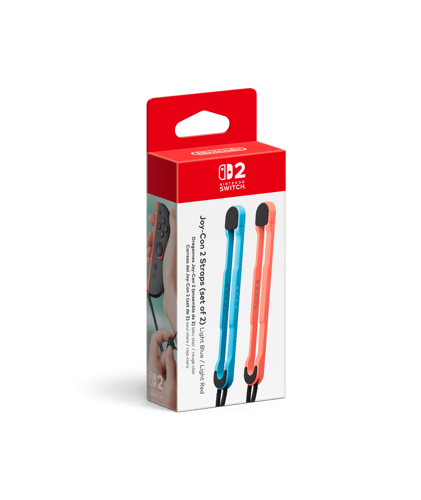 Joy-Con™ 2 Straps (set of 2) Light Blue / Light Red - Walmart.ca