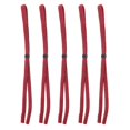 thumbnail image 2 of Milaget 5 Pieces Anti-slip Sports Glasses Strap Sunglasses Eyeglasses String Red, 2 of 6