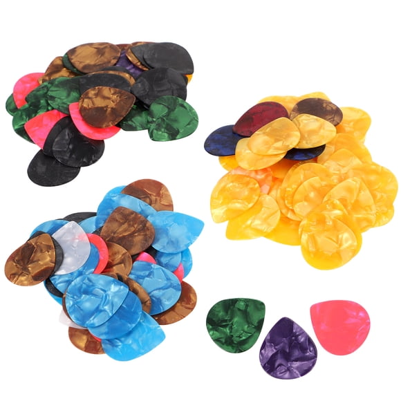 150pcs Universal Guitar Picks Tiny Electric Guitar Picks Professional Ukulele Plectrums Guitar Parts