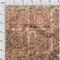 thumbnail image 3 of oneOone Rayon Light Brown Fabric Asian Craft Projects Decor Fabric Printed By The Yard 56 Inch Wide, 3 of 4