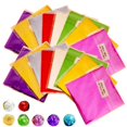 thumbnail image 3 of 100pcs Square Aluminum Foil Wrappers Candy package Candy package Square Square Colorful Package for Sweets Candy Chocolate Lollipops, 3 of 9