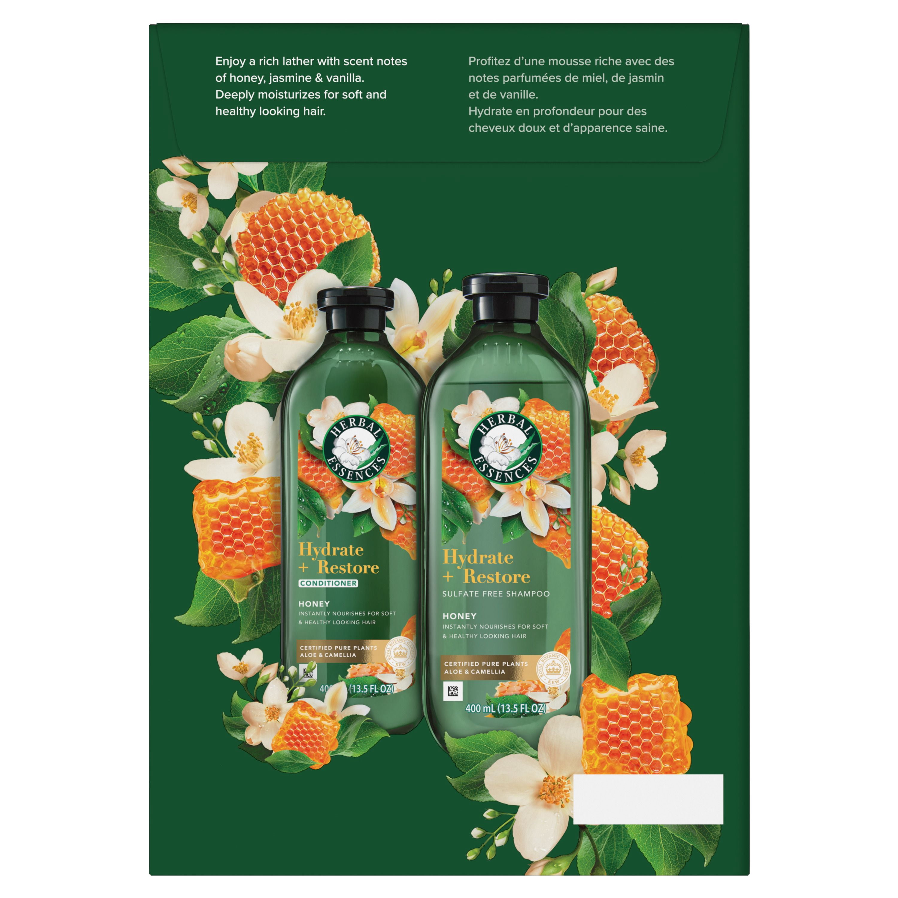 HERBAL ESSENCES SULFATE FREE HONEY SHAMPOO/CONDITIONER DUAL