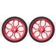 thumbnail image 1 of Easy Installation Aluminum Alloy Easy Wheels for Brompton Folding Bike 82mm Diameter Multiple Colors Available, 1 of 10