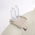 thumbnail image 3 of Intex PureSpa Attachable Cup Holder And Refreshment Tray Accessory, Tan (4 Pack), 3 of 4