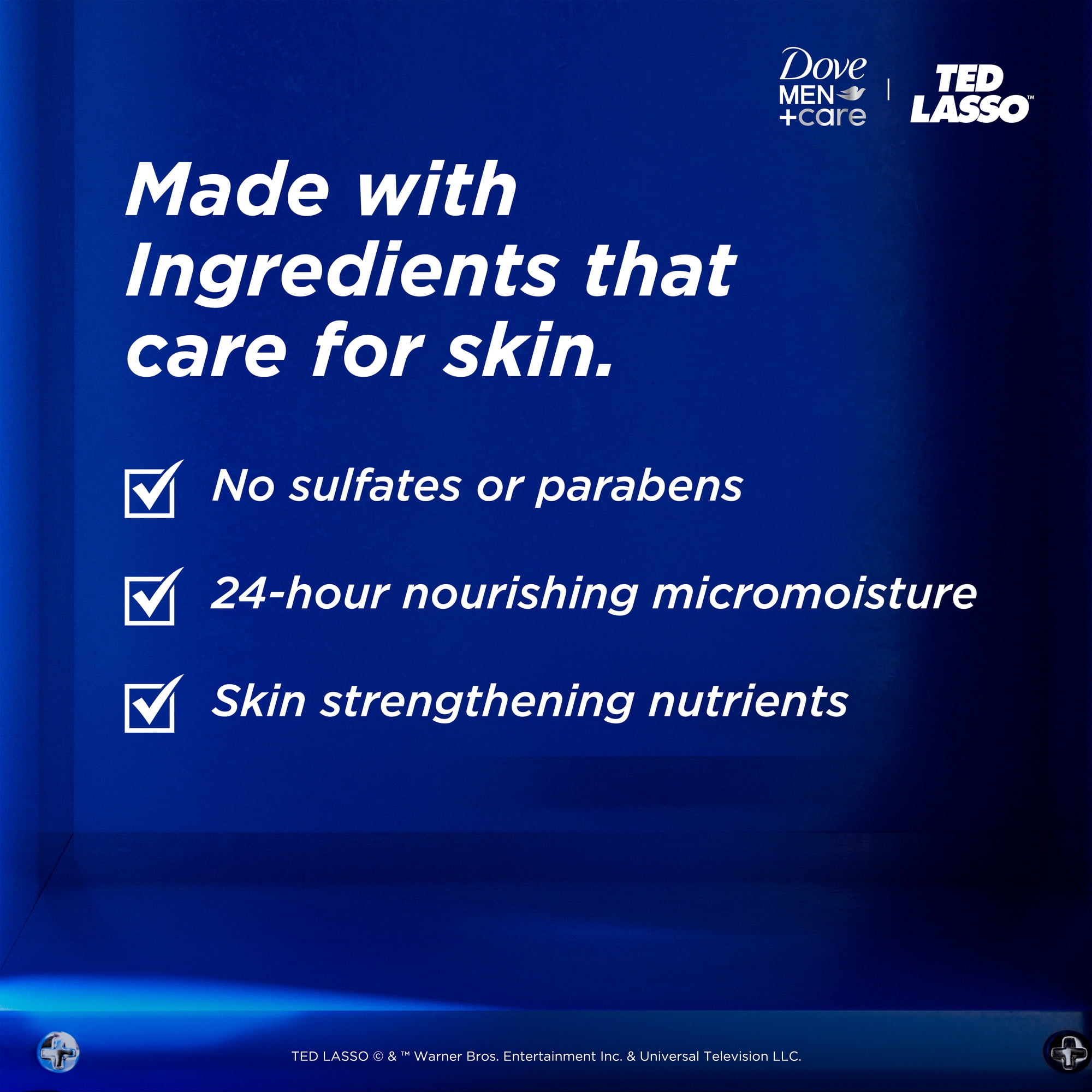 Dove Men+Care Ted Lasso Body Wash The Heart of the Comeback, 532 ml | Limited Edition