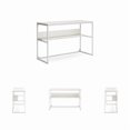 thumbnail image 3 of Signature Design by Ashley Marlowmere Home Office Desk in White, 3 of 7