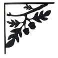 thumbnail image 1 of Village Wrought Iron SB-93-S Acorn Étagère Brackets, 1 of 2