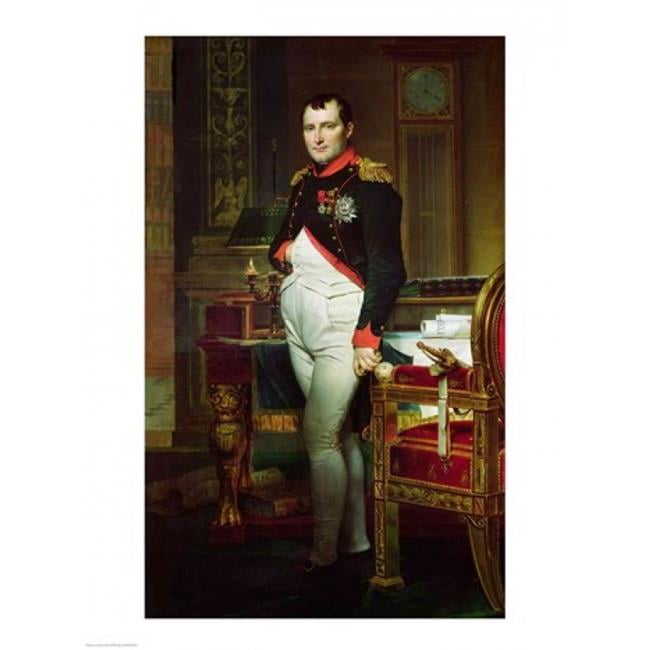 Napoleon Bonaparte Poster Print by Jacques-Louis David - 18 x 24 in.