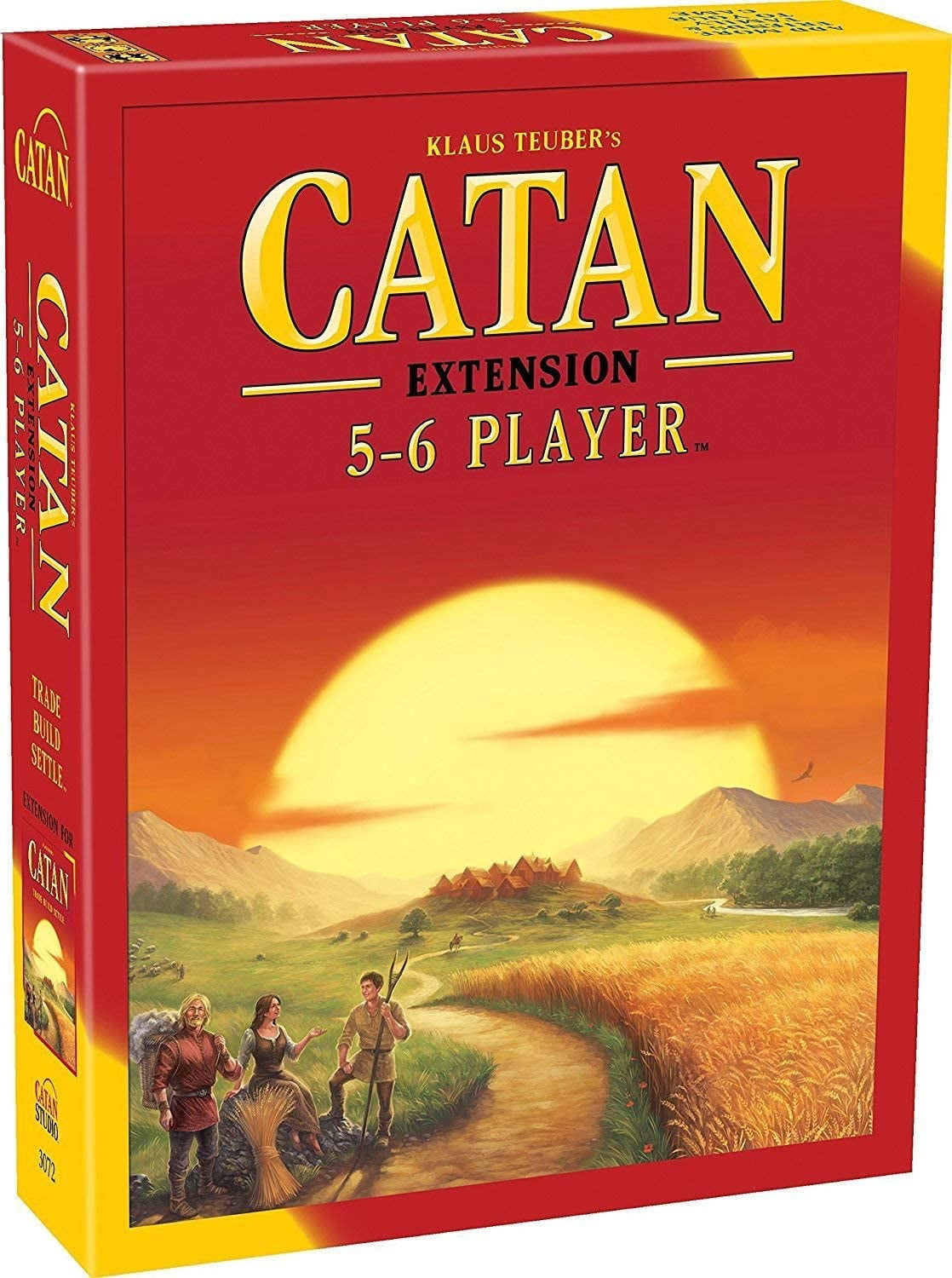 Catan Board Game Extension Allowing a Total of 5 to 6 Players for The Catan Boar