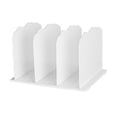thumbnail image 1 of Rongfmy Shelf Divider Accessory for Kitchen, Office, Pantry Closet Organizer Divider 4 rows and white, 1 of 7