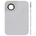 thumbnail image 2 of Makeup Mixing Palette,Stainless Steel Mixing Palette Mixing Palette Cosmetic Mixing Palette Exquisite Design, 2 of 14