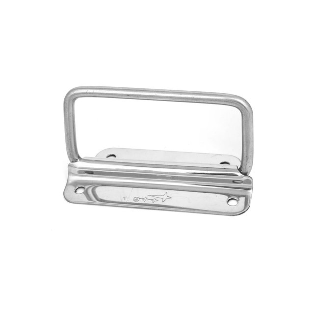 Unique Bargains Toolbox Chest Case Stainless Steel 90 Degree Folding Pull Handle 100mm Long
