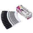 thumbnail image 1 of Dry Erase Markers, Pocket Style, Bullet Tip, Black, Pack Of 12, 1 of 1
