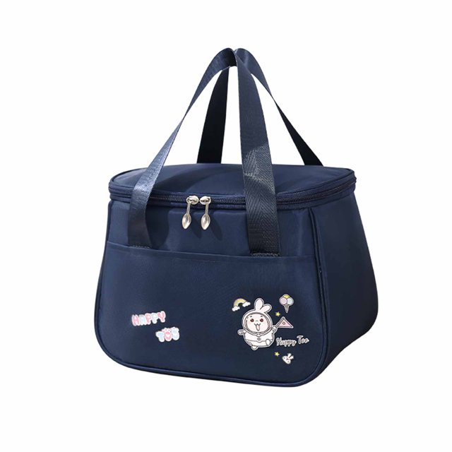 Sac à Lunch Bento avec Isolation pour Riz 27 cm x 18 cm x 20,5 cm Sac à Lunch Thermique Imperméable pour Bureau Ou École