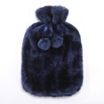 thumbnail image 1 of Dvkptbk Hot Water Bottle Covers 2L Hot Water Bottle Faux Fleece Cloth Cover Thermotherapy Fresh-keeping Cover Hot Warming Cold Protection Removable Hot Water Bottle Covers, 1 of 2