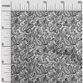 thumbnail image 2 of oneOone Georgette Viscose Off White Fabric Paisley Sewing Craft Projects Fabric Prints By Yard 42 Inch Wide-OO, 2 of 5