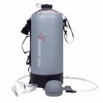 thumbnail image 2 of ZheElen Portable Outdoor Shower Kit Easy Installation Large Capacity High Pressure Shower Shower Shower Head gray, 2 of 6