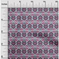 thumbnail image 1 of oneOone Silk Tabby Fabric Floral & Paisley Block Print Fabric BTY 42 Inch Wide, 1 of 4