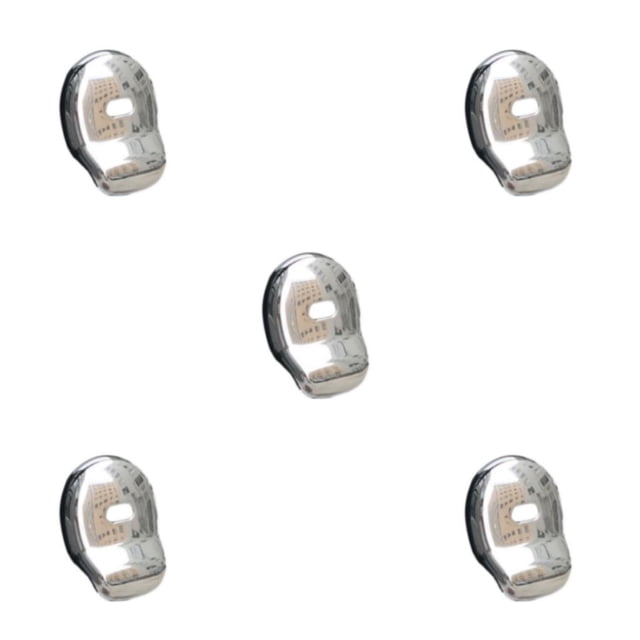 Youkk Stylish And Easy Installation Rear Door Handle Trim Exterior Durable And Long-Lasting ABS Materials Bright Silver 5Set
