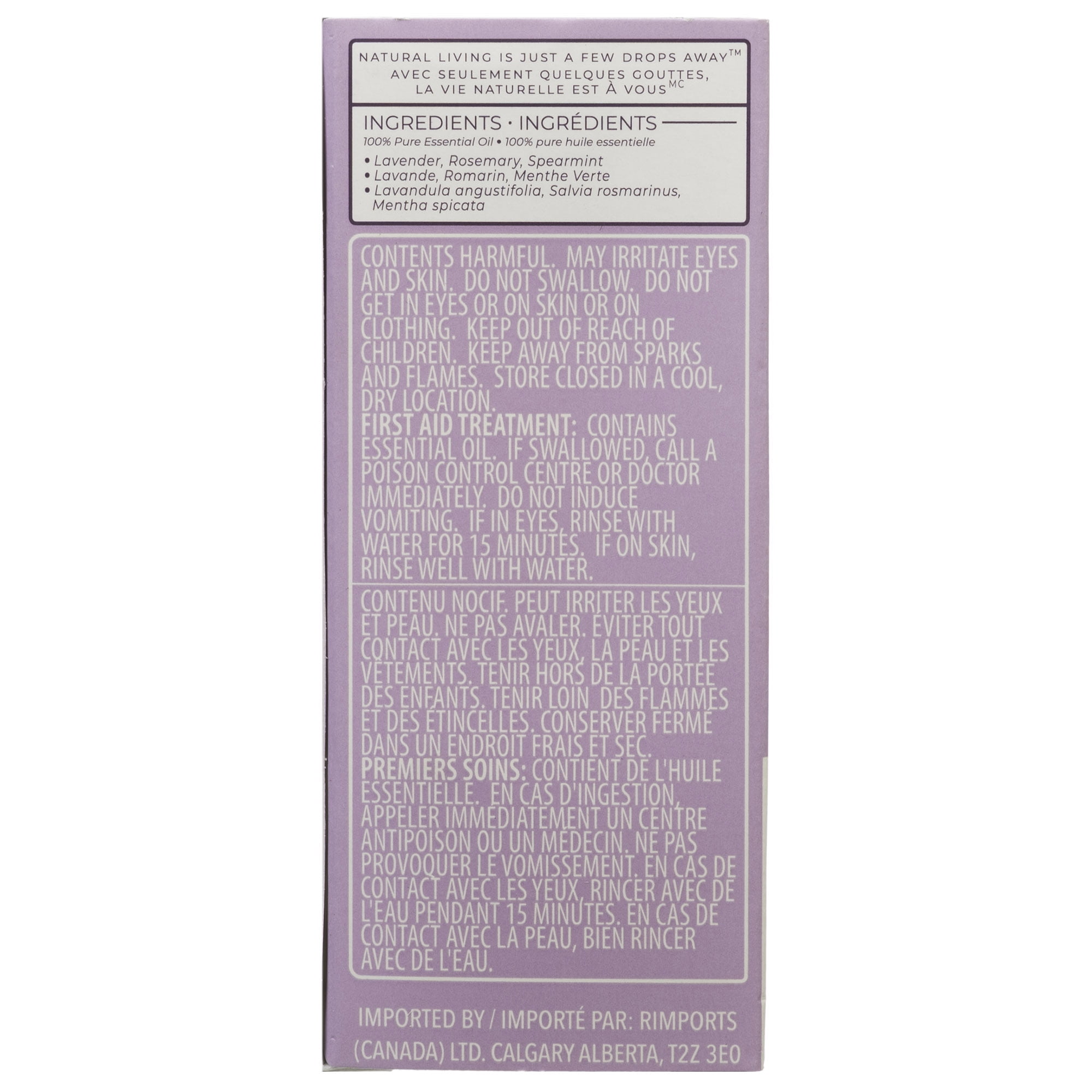 Huile Essentielle 100% ScentSationals - Rêves de lavande
