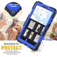 thumbnail image 5 of KOMI Case for Samsung Galaxy Tab A9 Case 8.7 Inch, Full Body Protective with Screen Protector/Hand Strap/Pen Holder, Sturdy Shockproof Samsung A9 Tablet Case 2023 SM-X110/X115/X117, 5 of 5