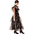 thumbnail image 2 of Wednesday Addams Costume pour Femme Raven - Moyen, 2 of 3
