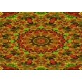 thumbnail image 1 of Ahgly Company Tapis d'Intérieur Rectangulaire Transitionnel Lavable à la Machine, Rouge Tomate, 2 Pieds x 4 Pieds, 1 of 7