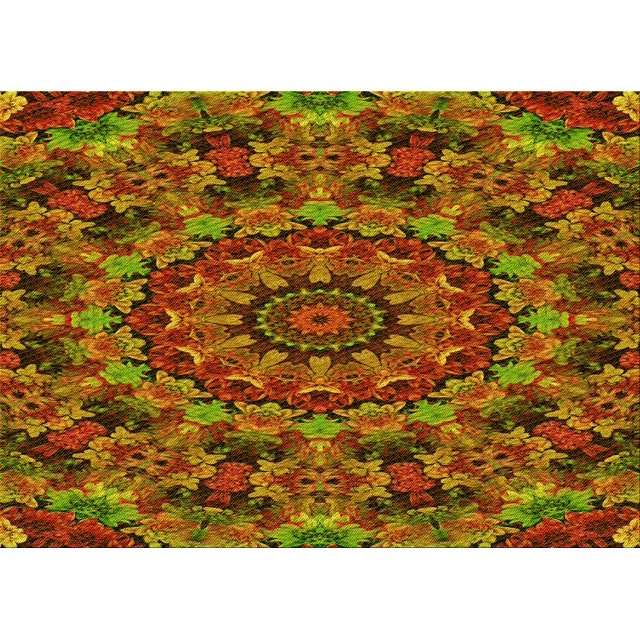 Ahgly Company Tapis d'Intérieur Rectangulaire Transitionnel Lavable à la Machine, Rouge Tomate, 2 Pieds x 4 Pieds
