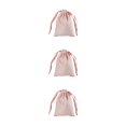 thumbnail image 2 of Youkk Super Soft Jewelry Bags Must-Have Storage Solution Easy To Drawstring Bags pink 3Set, 2 of 6