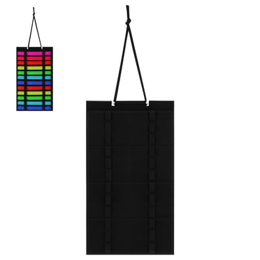 Taekwondo Belt Display Rack Wall Mount Karate Belt Organizer Karate Belt Display Holder Hanging Belt Display Stand Belt Hanger for 12 Belts