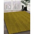 thumbnail image 3 of Ahgly Company Tapis d'Intérieur Lavable en Machine Carré Transitionnel Brun Bronze Foncé, 3 Pieds Carré, 3 of 7