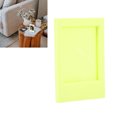 thumbnail image 4 of Photo Frame, Decorative ABS PP Rectangle Stand Photo Frame Classical Reusable  For Bedroom Yellow, 4 of 8