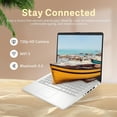 thumbnail image 4 of HP Portable à Écran IPS FHD 14 Pouces, AMD Ryzen 3-3250U, 8 Go de RAM, SSD PCIe 128 Go, Graphiques AMD Radeon, Caméra True Vision HD, Wi‐Fi 5 et Bluetooth, Windows 11 S, Argent, Carte USB Hotface 32 Go, 4 of 7