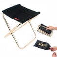 thumbnail image 1 of SBYOJLPB Outdoor Folding Fold Aluminum Chair Stool Seat Fishing Camping, 1 of 8