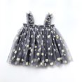 thumbnail image 2 of Birdeem Robe d'Été Adorable pour Bébé Filles Robe Douce Sans Manches à Bretelles Imprimé Fleurs Dentelle Robe d'Été, 2 of 3