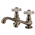 thumbnail image 1 of Kingston Brass Heritage Twin Handle Basin Faucet Set, 1 of 2