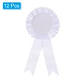 thumbnail image 3 of Unique Bargains Ruban de Récompense Vierge, Ruban de Rosette Ruban de Reconnaissance de Prix Honorable, Blanc, Lot de 12, 3 of 5