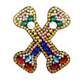 thumbnail image 1 of Porte-clés de Noël 26 Lettres Pendentif Strass, 1 of 8