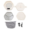 thumbnail image 2 of Boîte à Lunch Électrique pour Adultes, Boîte à Lunch Rechargeable par USB Récipient à Lunch Chauffant pour Intérieur Extérieur Travail Bureau Camping Voyage, 2 of 7