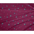 thumbnail image 4 of oneOone Polyester Lycra Fabric Artistic Floral Flower Printed Craft Fabric BTY 56 Inch Wide, 4 of 4
