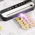 thumbnail image 4 of Plastic Food Containers Vacuum Sealing Machines Automatic Home Commercial Food Vacuum Machines Preservation Machines Packaging Plastic Sealing Machines Vacuum for Home, 4 of 9