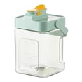 thumbnail image 1 of Large Capacity Plastic Beverage Dispenser with Tap and Lid, 2.3L Drink Container for Lemonade, Juices, and Fruit Tea, Durable ABS Material for Home, Parties, and Outdoor Use, 1 of 8