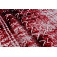 thumbnail image 4 of Verona Red Black Diamond Pattern Area Rug 5'2" x 7'5", 4 of 4