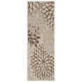 thumbnail image 4 of Ottomanson Jardin Collection Jute Backing Floral Design Indoor/Outdoor Rug, 4 of 7