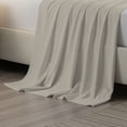 thumbnail image 2 of Drap Plat Simple en Percale 100 % Coton Frais et Net Jumeau Beige par Color Sense, 2 of 13